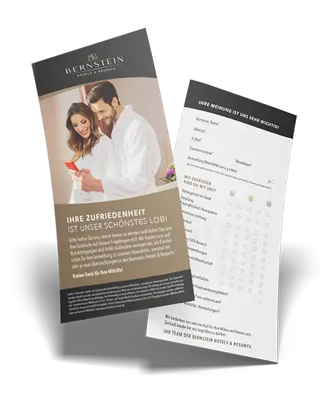 Flyer Kundenzufriedenhheite